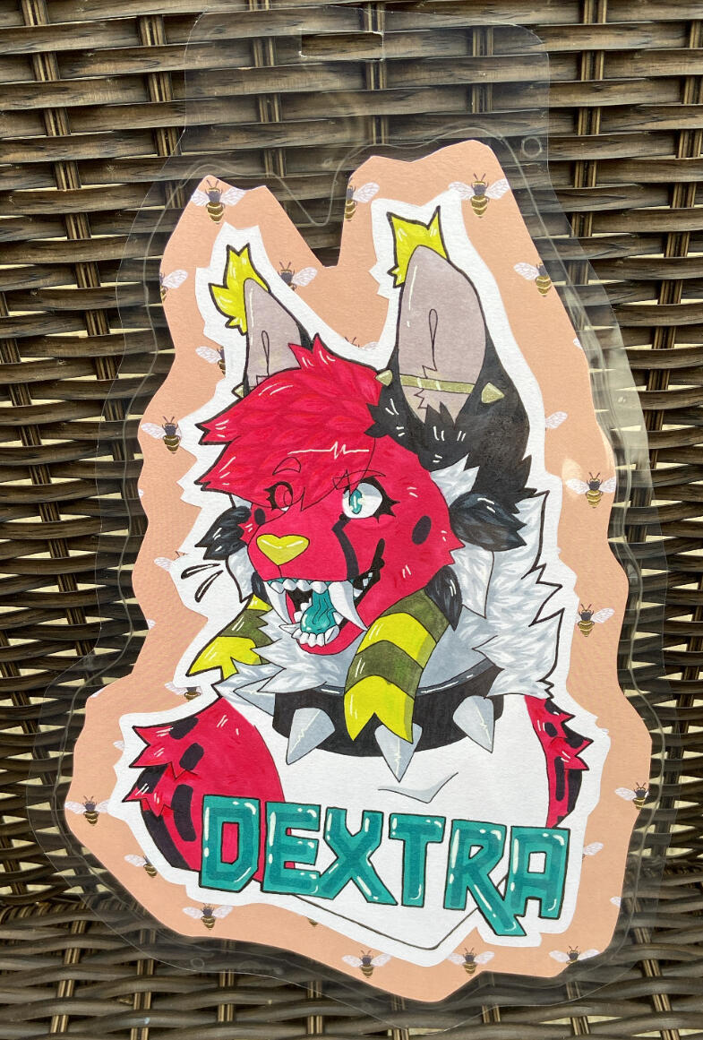 Bust badge